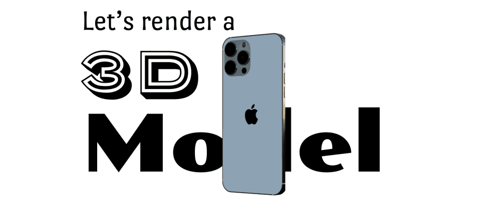 How to render 3D model in a React JS application